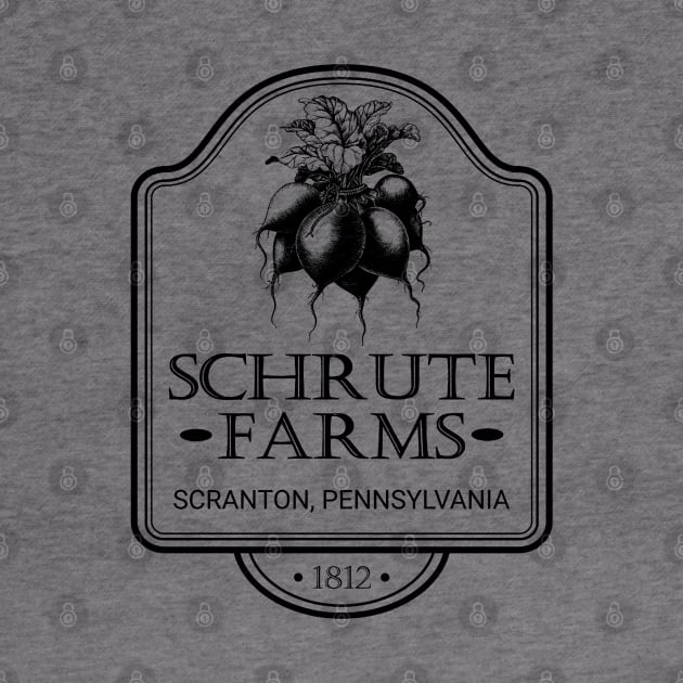 schrute Farms Dunder Mifflin The Office by iceiceroom